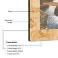 thumbnail image 3 of ArtToFrames 18" x 24" Maple Burl Veneer Picture Frame, 18x24 inch Wood Poster Frame (WOM-4955), 3 of 7