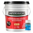 thumbnail image 1 of Impermeabilizante Impercaucho 12 Años 19 L Blanco con Sellador de 750 ml, 1 of 4