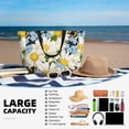thumbnail image 5 of Honeii Bees Collecting Nectar for Tote Bag with Adjustable Strap,Beach Bag, Waterproof Sandproof Beach Tote Bag, Large Capacity Foldable Beach Bags, 5 of 7
