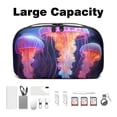 thumbnail image 3 of Jellyfish Waterproof Oxford Fabric USB Case with Storage Pouch, Charger Case, Small Portable Storage Box, and Organizer - 5.9x9.44x3.14 in, 3 of 6