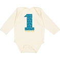 thumbnail image 3 of Inktastic First Birthday-1 Year Old Boys or Girls Long Sleeve Baby Bodysuit, 3 of 5