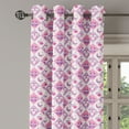 thumbnail image 2 of Ambesonne Owls Grommet Curtain, Sleeping Birds Moon Stars, 50" x 108", Pink Lavender, 2 of 6