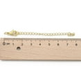 thumbnail image 3 of 100Set Long-Lasting Plated Brass Chain Extender with Lobster Claw Clasps and Bead Tips Real 24K Gold Plated 12x7x3mm Hole: 3.5mm Extend Chain: 65mm ring: 5x1mm, 3 of 4