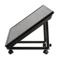 thumbnail image 2 of 1 Paire de Supports TV Roulants Support Mobile avec Roues pour Téléviseurs LED LCD Plats et Incurvés de 32-55 Pouces Chariot TV Réglable en Angle, 2 of 5