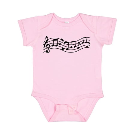 

Inktastic Music Staff Musical Gift Gift Baby Boy or Baby Girl Bodysuit