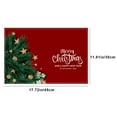 thumbnail image 3 of Dongrere 1-Pack Christmas Placemats - Waterproof Holiday Dining Mats for Dinner & Decor, Easy-Clean Table Mats for Christmas Gatherings, 3 of 6