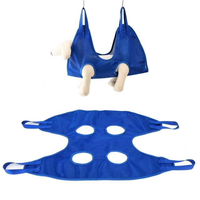 Petit Hamac de Toilettage de Chien, Matériel Doux pour Animaux de Compagnie pour les Chats pour Chiot Bleu, Rouge, Gris