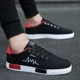 thumbnail image 3 of Zapatos informales para Hombre, zapatos de lona transpirables con cordones, zapatillas planas ligeras antideslizantes para Hombre, zapatos deportivos para exteriores, Tenis para Hombres, 3 of 4