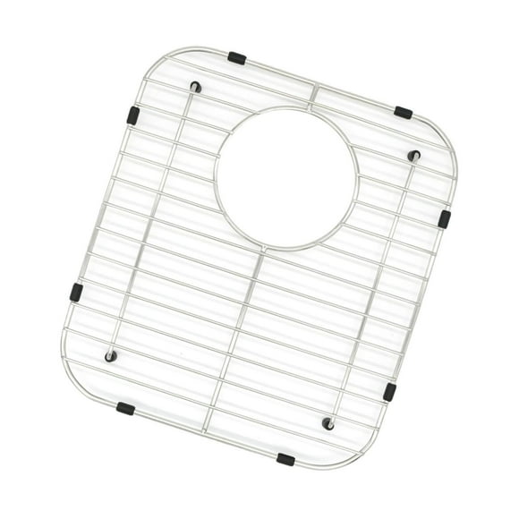 Lijie Sink Protector Grid 304 Stainless Steel Anti-slip Universal Protective Sink Grid 300x335mm