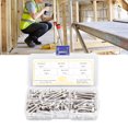 thumbnail image 4 of Hex Self Drilling Screw, Durable M4.2 Rustproof 115PCS Metal Screws With Storage Box For Wood, 4 of 8