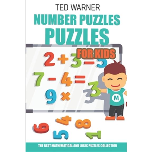 Pre-Owned Number Puzzles For Kids: Four Winds Puzzles - 200 Number Puzzles with Answers