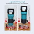 thumbnail image 3 of Wood Router Slotting Locator, Woodworking Router Slotting Bracket Abrasion Proof  for Handcraft, 3 of 7