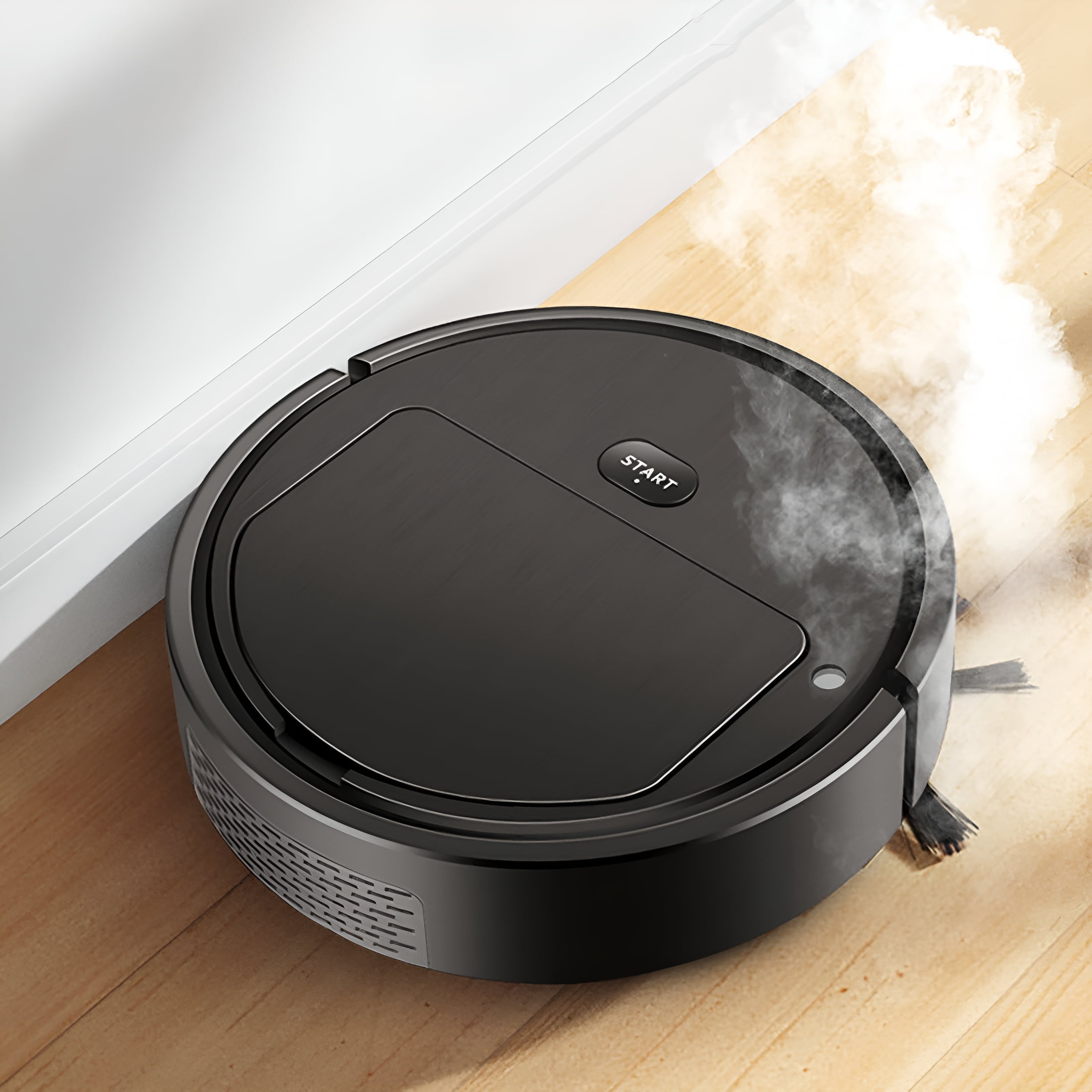 ZEPARO Robot Vacuum and Mop Combo,2 in 1 Mopping Robot Vacuum Cleaner,USB-Charging Robotic Vacuum,Slim,Ideal for Hard Floor,Pet Hair,Low-Pile Carpet