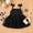 Black, variant on Dooleck Toddler Baby Girl Tutu Dress Sleeveless Wedding Princess Birthday Dresses