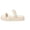 Beige, variant on Women's Platform Sandals, Open Toe Slip On, Casual Summer Beach Footwear