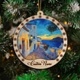 thumbnail image 2 of Personalized Christmas Suncatcher Cobblestone Street, Cobblestone Street Ornament, Cobblestone Street Decorations, Cobblestone Street 2090TG11 fYW5v3 (Cobblestone Street 14), 2 of 4