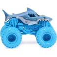 thumbnail image 2 of Monster Jam 2022 Spin Master 1:64 Diecast Truck with Bonus Accessory: Hyper Fueled Megalodon, 2 of 5