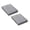 A887 A 13.8x9.4x1.2" 2Pack, variant on 2Pcs High Density Foam Seat Cushion With Silicone Base And Secure Straps For Comfortable Long Sitting Chair Support Cushion