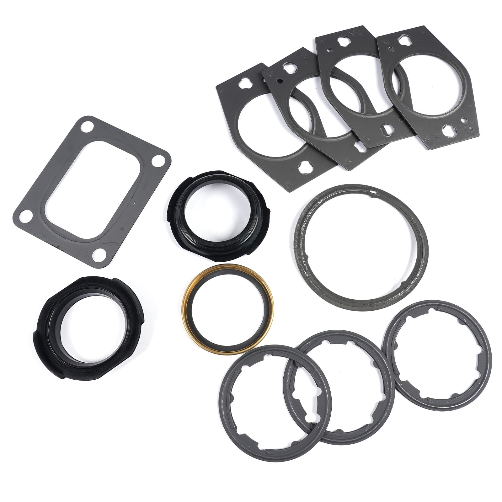 GELUOXI Upper Cylinder Head Gasket Kit for Cummins ISX ISX15 QSX Diesel Engine Parts 4376104, 2881767, 4352146