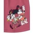 thumbnail image 5 of Disney Mickey Mouse Minnie Mouse Cowgirl T-Shirt and French Terry Shorts Outfit Set Toddler to Big Kid, 5 of 5