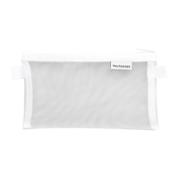 Ganfancp Exquisito y Transparente de Malla Lápiz Bolsa de Almacenamiento de Casos con Múltiples Colores Opcionales de Malla de Nylon Ofertas Del Día Sólo En Línea Bolsa para Bolígrafos*1