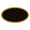 thumbnail image 1 of Plaque Ovale d'Adresse en Or - Pack de 3, 1 of 1