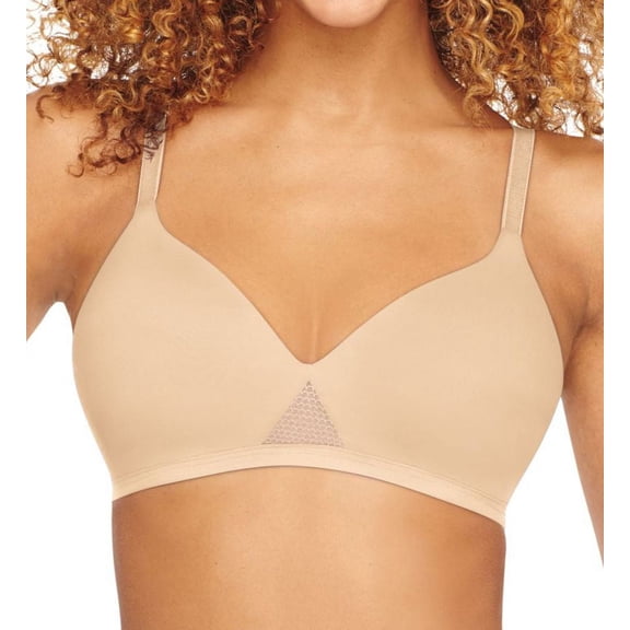Hanes Oh So Light Women's Wireless T-Shirt Bra Comfort Flex Fit Womens MHG521