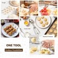 thumbnail image 5 of Premium Stainless Steel Ice Cream Scoop: Effortless Ball-Making for Ice Cream, Fruits & Desserts – Comfort Grip & Dishwasher Safe, 5 of 7