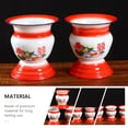 thumbnail image 3 of Shisuyan 1Pc Enamel Spittoon Convenient Toilet Vintage Chinese Style Spittoon for Home, 3 of 9