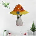 thumbnail image 4 of Metal Iron Mushroom Garden Kettle Decorative Garden Stake, 4 of 5