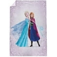 thumbnail image 2 of Disney Frozen 'Winter Frost Adventures' Kids Twin Silk Touch Blanket, 100% Polyester, 2 of 5