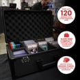 thumbnail image 3 of EVORETRO Aluminum Graded Card Storage Case with TSA Lock for PSA, BGS, CGC Slabs – Secure Trading Card Collector Box, 3 of 5