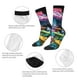 thumbnail image 4 of Balery Colorful Mushroom Calcetas Largas con Estampado para Hombre y Mujer – Suaves y Transpirables, Talla Única (US 5-11), 4 of 6