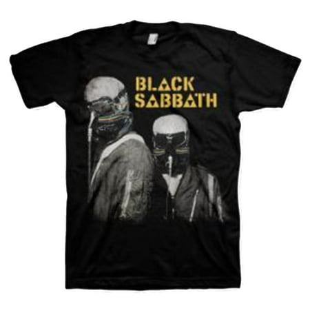 Black Sabbath Never Say Die Gas Mask T-Shirt