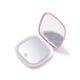 thumbnail image 1 of Espejo de maquillaje portátil de mano con lámpara, espejo pequeño plegable con carga, regalo práctico, espejo de maquillaje abatible con lámpara, 1 of 3