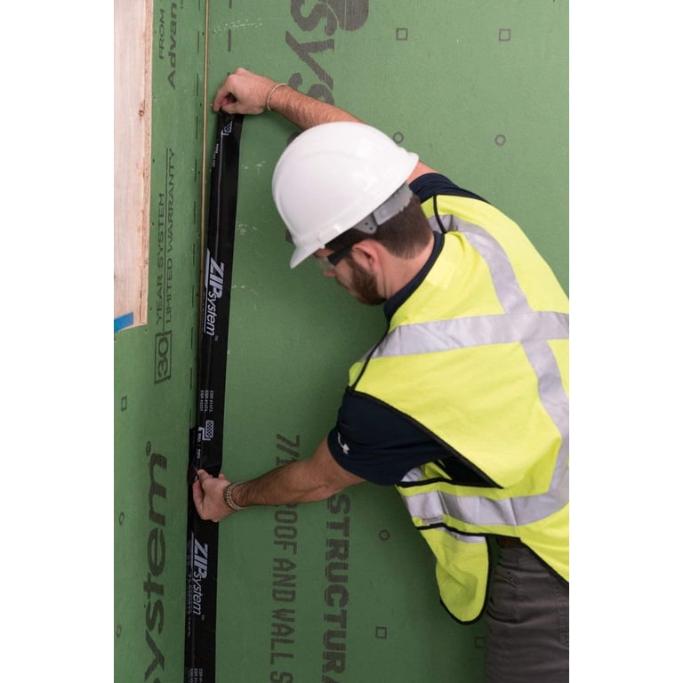 Huber ZIP System Cinta Intermitente 3,75x90 Pies, Autoadhesivos