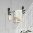 thumbnail image 4 of Strong Suction Cup Towel Rack, No Drill Bathroom Wall Mounted Shelf for Towels/Washcloths, Waterproof Space-Saving Organizer for Home/Shower/Hotel Decor, 4 of 4