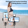 thumbnail image 3 of Selfie Stick Tripod with Wireless Remote, Extendable Selfie Stick Tripod with LED Fill Light, for iPhone 13/12/11/XS/XR/X/8/7 and Android Phone, 3 of 10