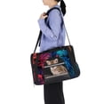 thumbnail image 6 of Wolf 17x10x11.8 in Pet Carrier Bag - Fabric 900D Oxford Cloth - Sherpa Base - Nylon Webbing - Comfy & Durable Pet Travel Bag for Small Dogs - 200 Characters., 6 of 7