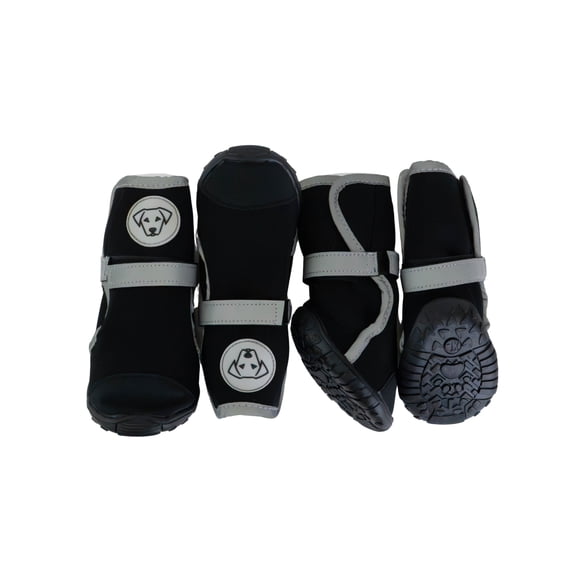 One Paw, Reflective Neoprene Dog Boots with Rubber Grip Sole, Multiple Sizes