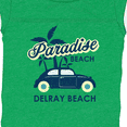 thumbnail image 4 of Inktastic Paradise Beach in Delray Beach with Palm Trees and Car Boys or Girls Baby Bodysuit, 4 of 5