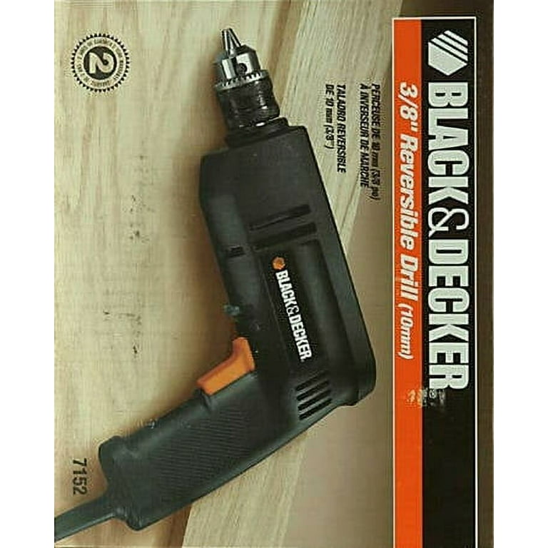 Black & Decker 3/8 Inch Corded Drill