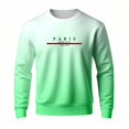 thumbnail image 3 of Afdoent Sweatshirts for Men Gradient Pullover Crewneck Long Sleeve Sweatshirt for Modern Streetwear Comfy, 3 of 3