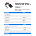 thumbnail image 2 of Ignition Control Module Connector - Compatible with 1975 - 1987 Ford F-150 1976 1977 1978 1979 1980 1981 1982 1983 1984 1985 1986, 2 of 2
