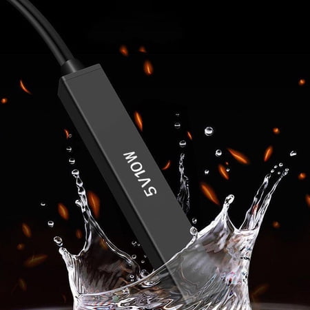 5W/10W Adjustable Aquarium Heater with Thermostat Controller for Fish Tank Temperature Regulation Rod Heating Device Color B 7.5x1.5x1.5 cm
