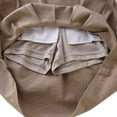 thumbnail image 5 of Bienzoe Girl's Cotton Stretch Elastic School Uniform Pleated Skirt 2XL Khaki, 5 of 11