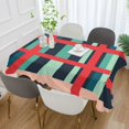 thumbnail image 2 of Yayeee Tablecloths 54" x 72" Rectangle Wrinkle Resistant Party Table Cover, Green Plaid, 2 of 8