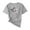 Gray, variant on Njagoc3 A Must - have for Book Club Gatherings: Ladies' Summer Solid Color Round Neck Short Sleeve T - Shirt with Literary - themed Prints