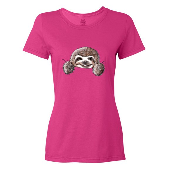 Inktastic KiniArt Sloth Women's T-Shirt