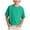 Green, variant on NORO ARK Boy's T Shirts Solid Color Outdoor Quick Dry Short Sleeved Breathable Top Beige Size 16